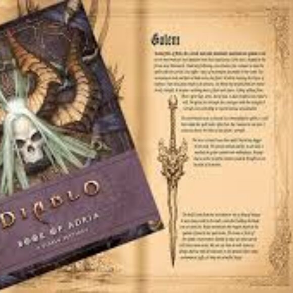 NWOT Diablo Book of Adria: A Diablo Bestiary Hardcover Robert Brooks Matt Burns - Picture 5 of 5